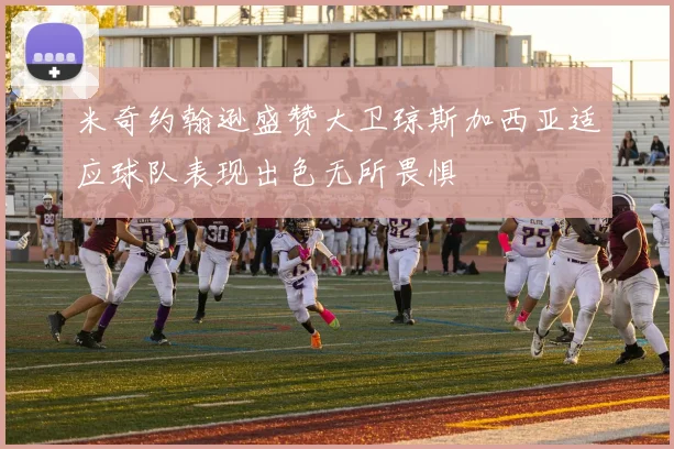 米奇约翰逊盛赞大卫琼斯加西亚适应球队表现出色无所畏惧